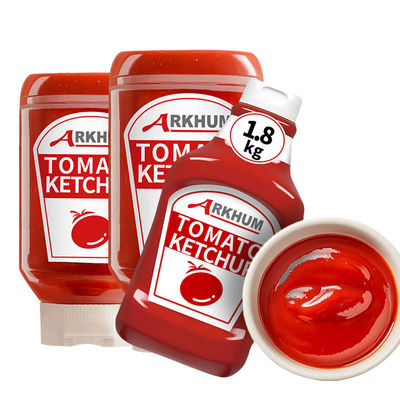 جودة صلصة الطماطم ذات النكهة في كيس 150 غرام وصندوق 150 غرام مع طاقة 7% قيمة مرجعية للمغذيات للاستخدام السهل والسريع مصنع